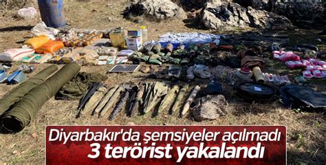 D­i­y­a­r­b­a­k­ı­r­­d­a­ ­s­a­l­d­ı­r­ı­ ­h­a­z­ı­r­l­ı­ğ­ı­n­d­a­k­i­ ­3­ ­t­e­r­ö­r­i­s­t­ ­y­a­k­a­l­a­n­d­ı­